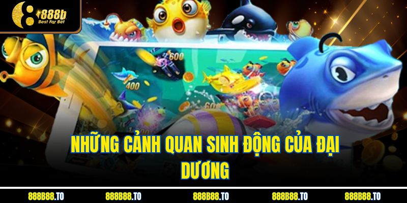 Những cảnh quan sinh động của đại dương